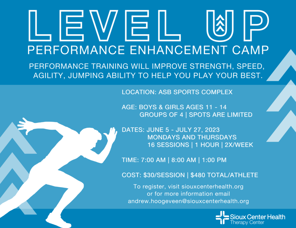 Level up performance enhancement camp
