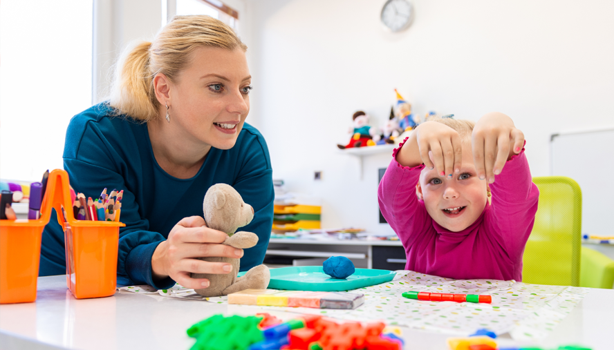 Devoloping a child's skills with pediatric therapy