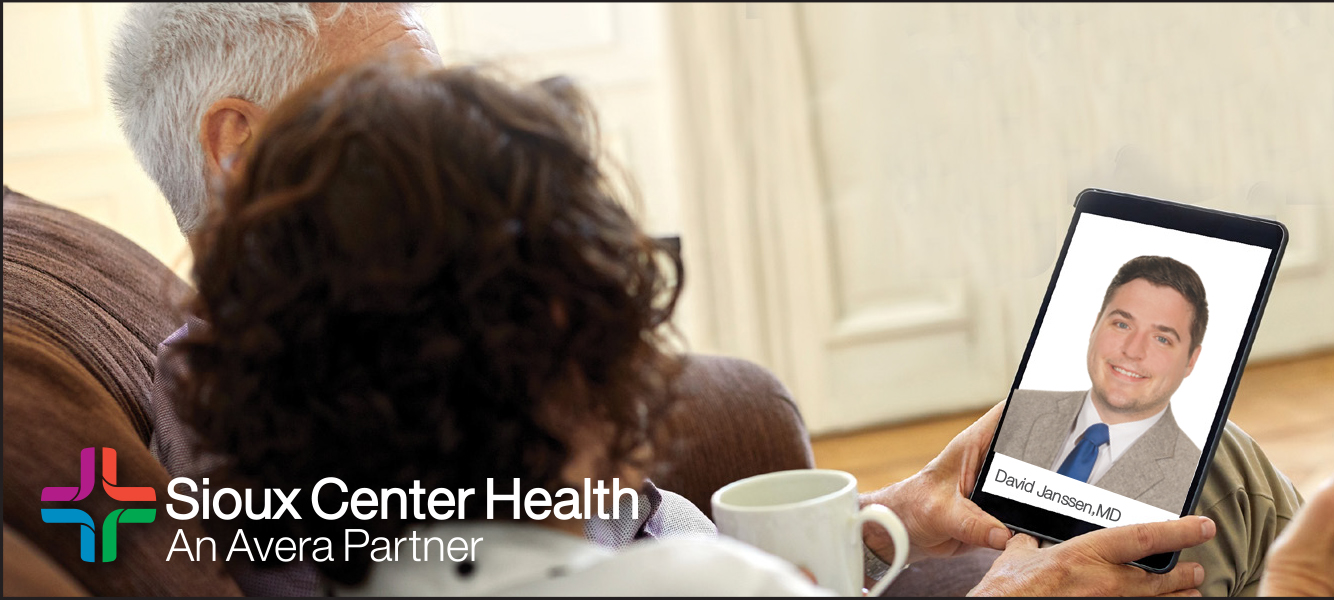 Virtual Visits ad featuring Dr. David Jannsen
