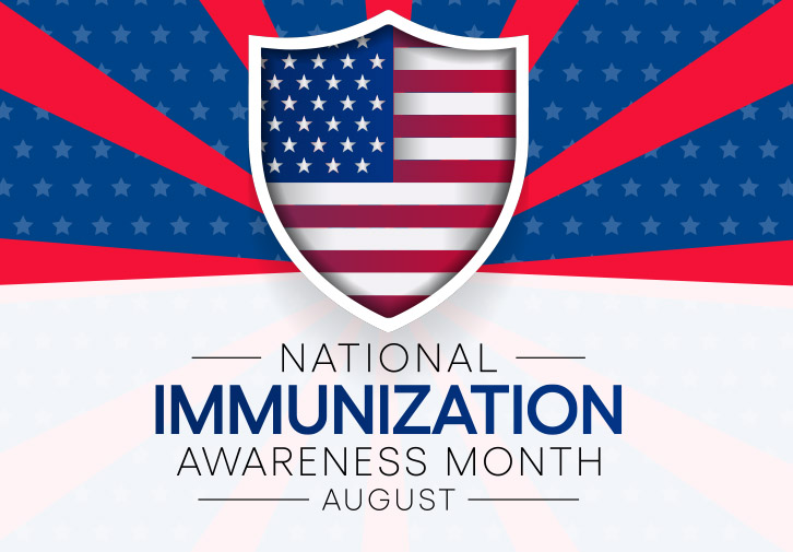 Immunization month banner